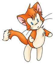 Kawaii Kitty.. almost Puar-like...