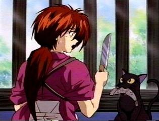 A Hungry Cat and Kenshin