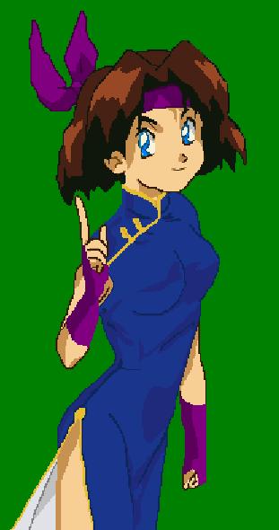 Is that Yumi smiling?! (Self Drawn)